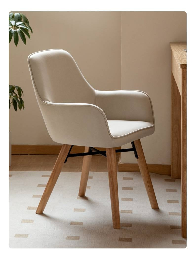 Beech Solid Wood Soft Comfortable Armchair