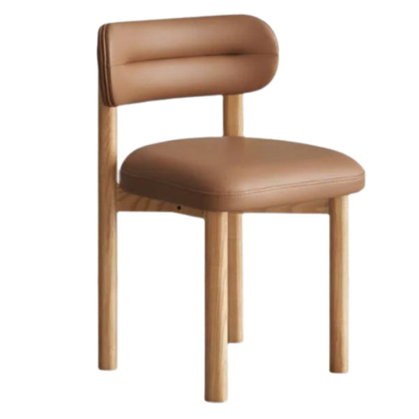 Ash Solid Wood Modern Makeup Stool