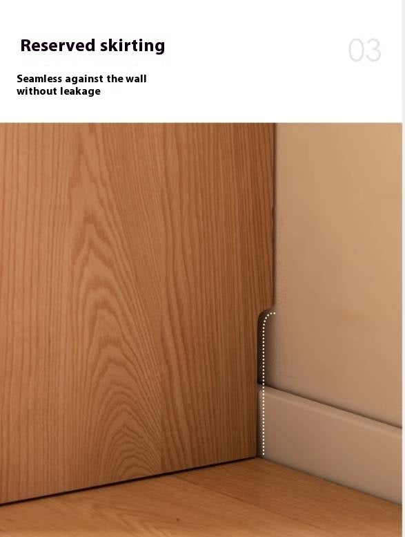 Ash Solid Wood Modern Multi-function Dressing Table