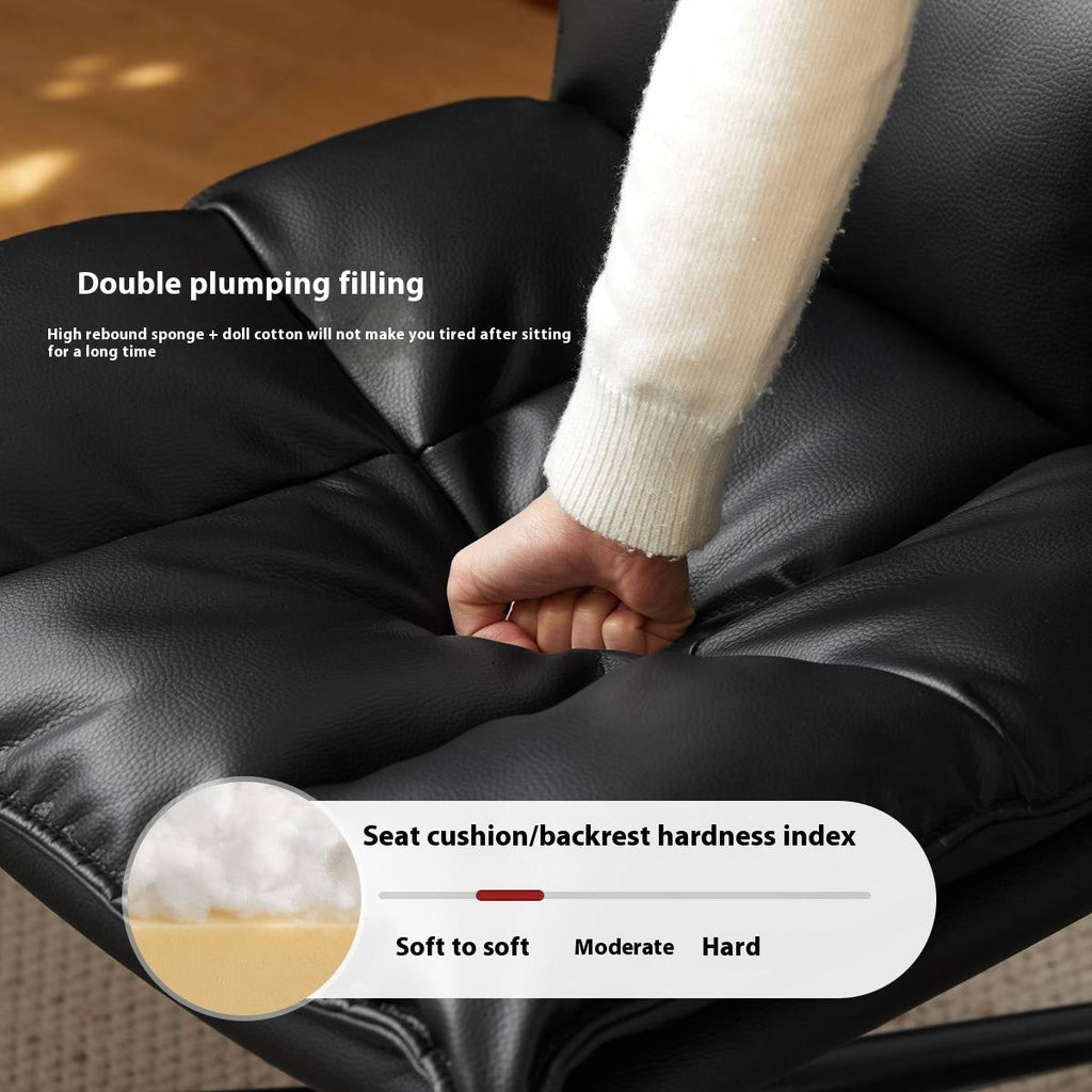 Leather Modern Simple Rotating Office Chair