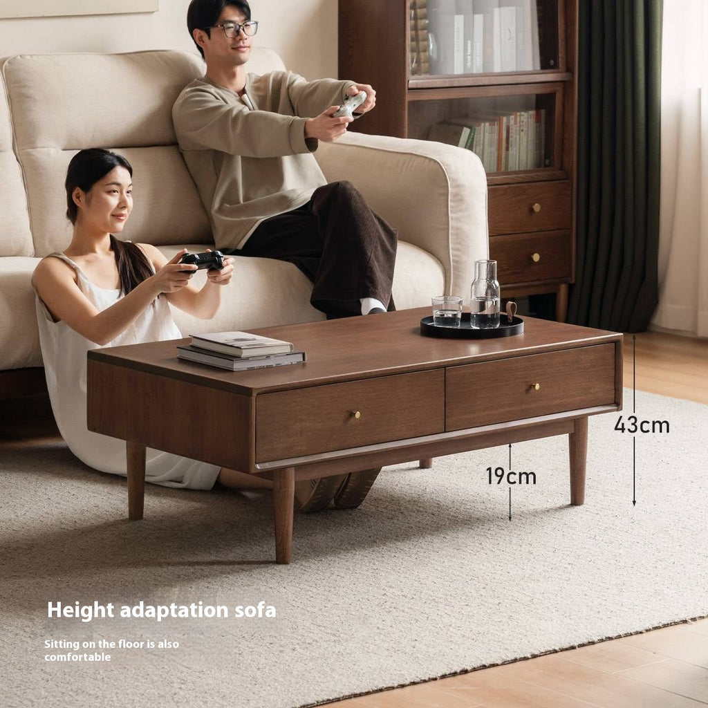 Black Walnut Solid Wood Coffee Table