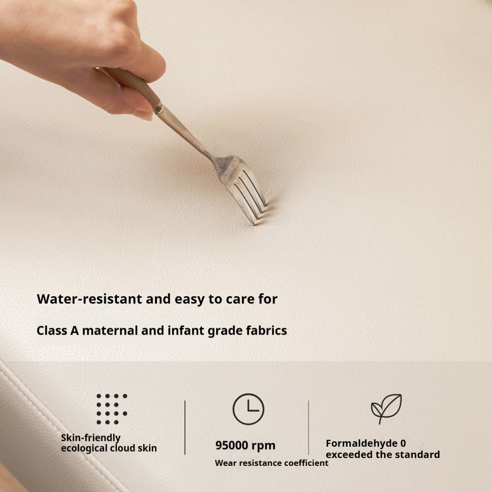 Beech Solid Wood Technology Cloth Sofa