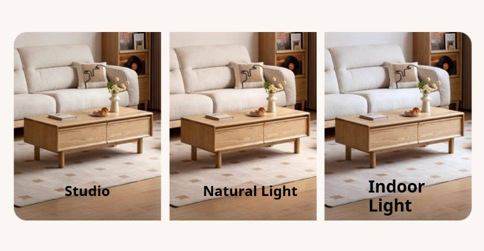 Ash, Oak Solid Wood Solid Wood Tea Table