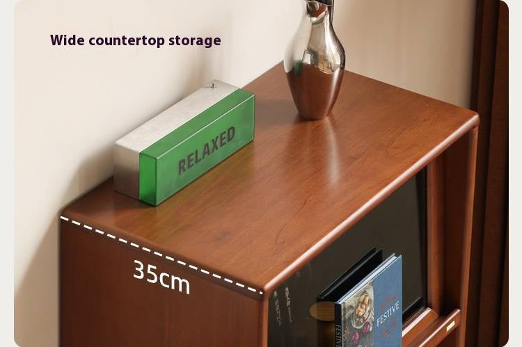 Poplar Solid Wood Ancient Style Side Cabinet