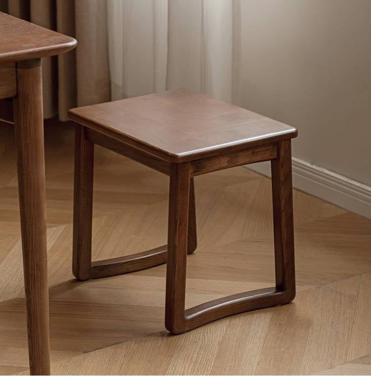 Ash Solid Wood Modern and Simple Style Tea Stool