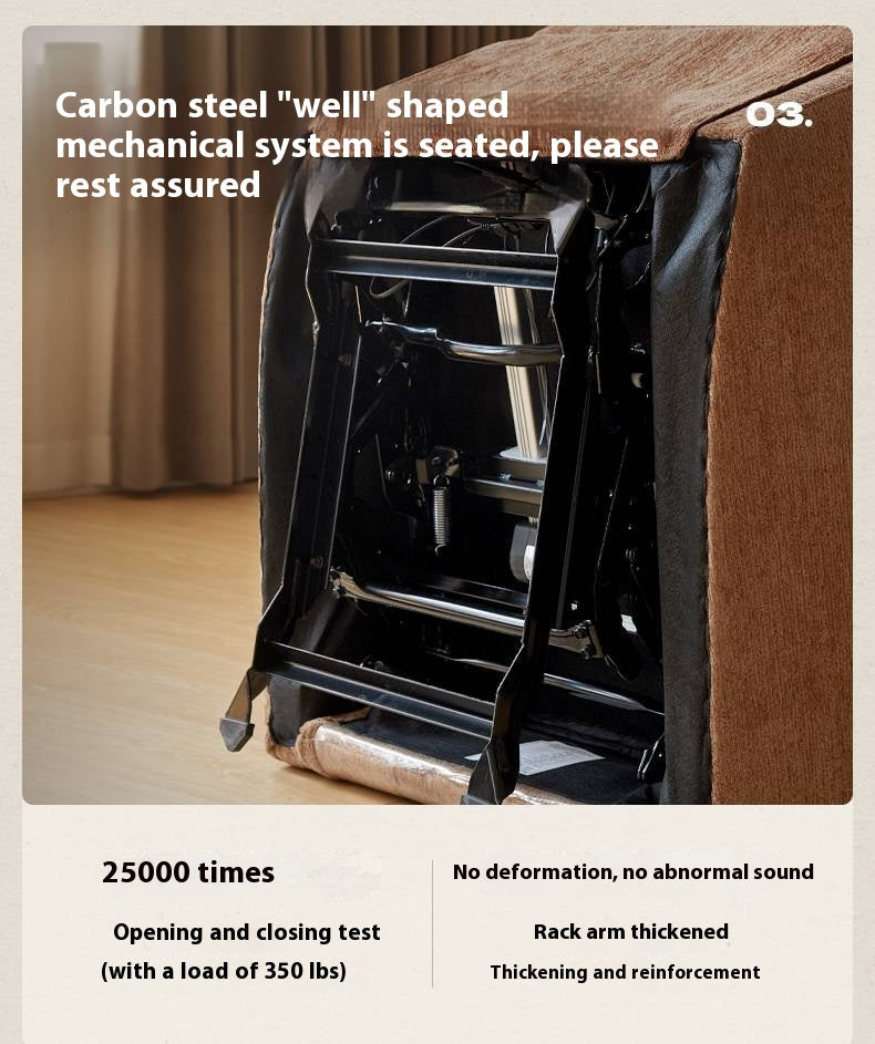 Fabric Lounge Electric Rocking Armchair