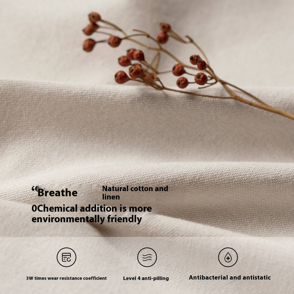 Fabric Sofa Cotton and Linen Electric