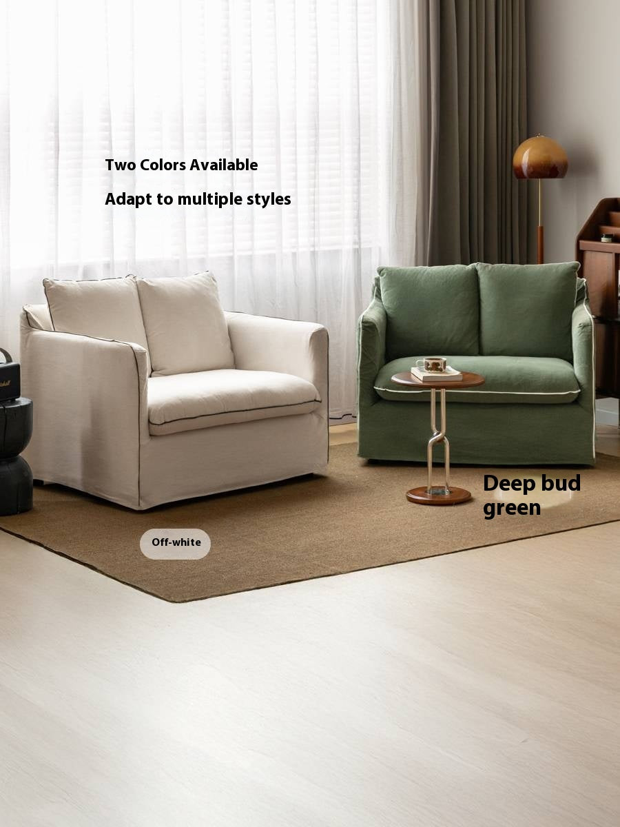 Fabric Wabi Sabi Style Washable Armchair