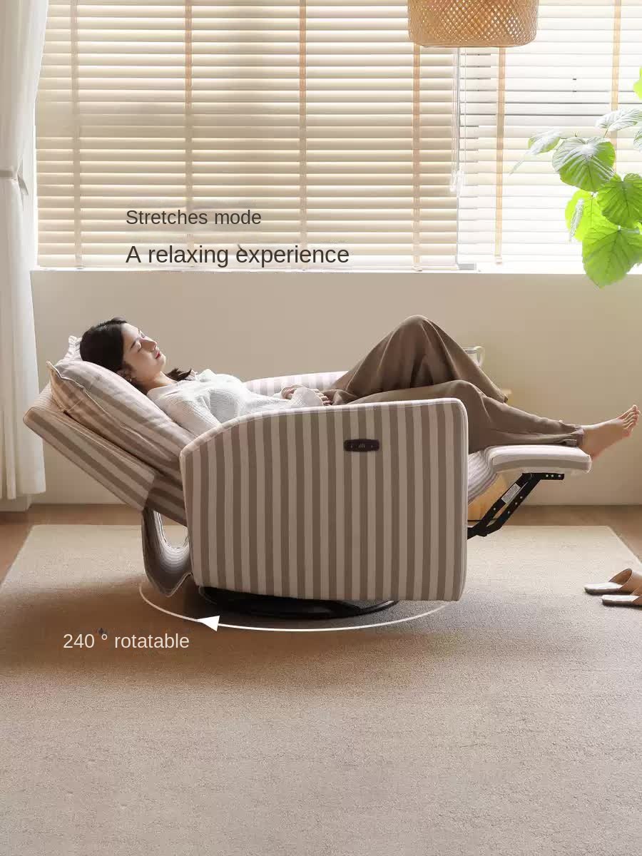 Cotton, Linen Electric Sofa Chair