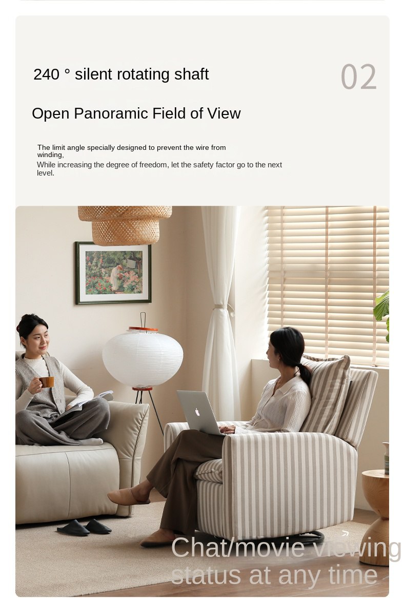 Cotton, Linen Electric Sofa Chair