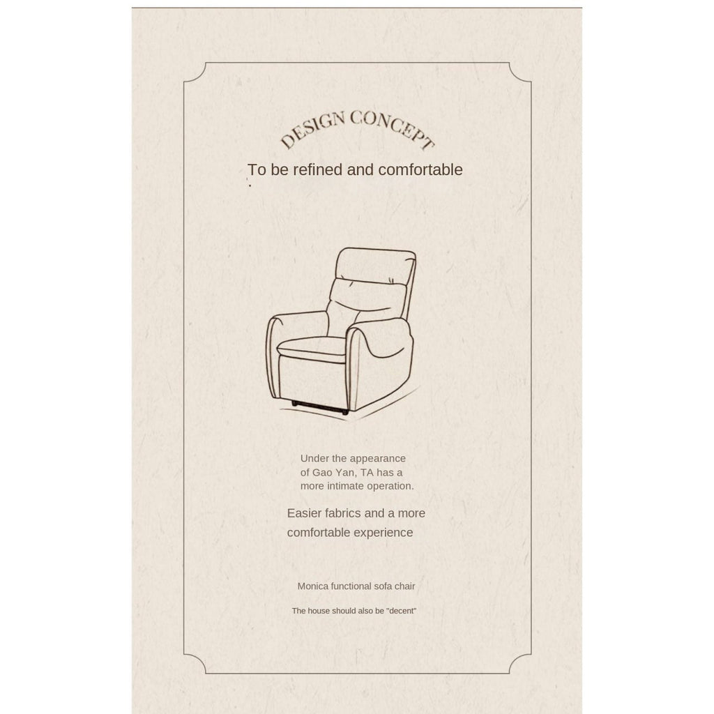 Flannel Electric Sofa Chair Living.