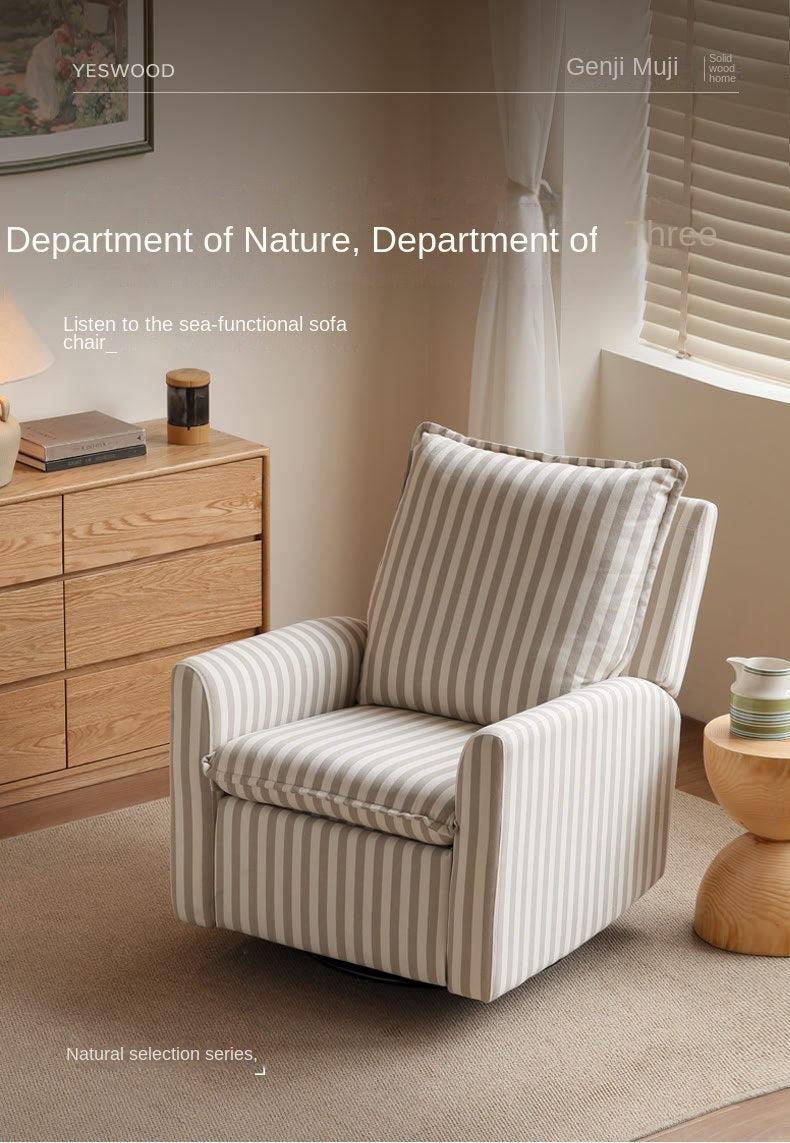 Cotton, Linen Electric Sofa Chair