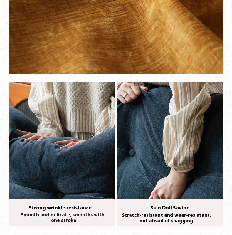 Cherry, Oak Solid Wood Retro Makeup Stool