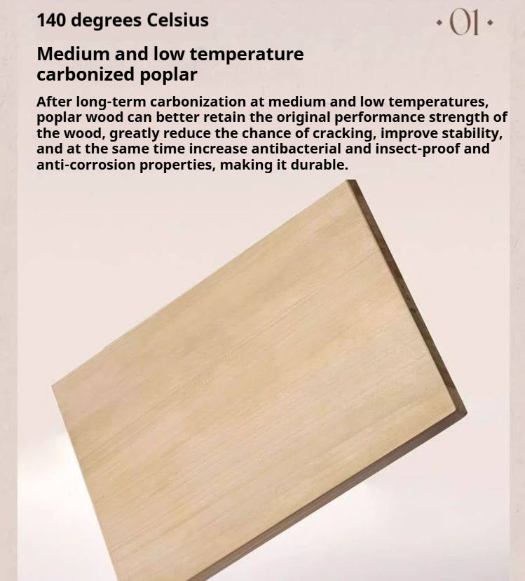 Poplar Solid Wood French Retro Style Bucket Cabinet