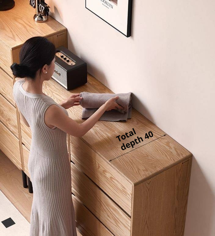 Oak Solid Wood Chest of Drawers