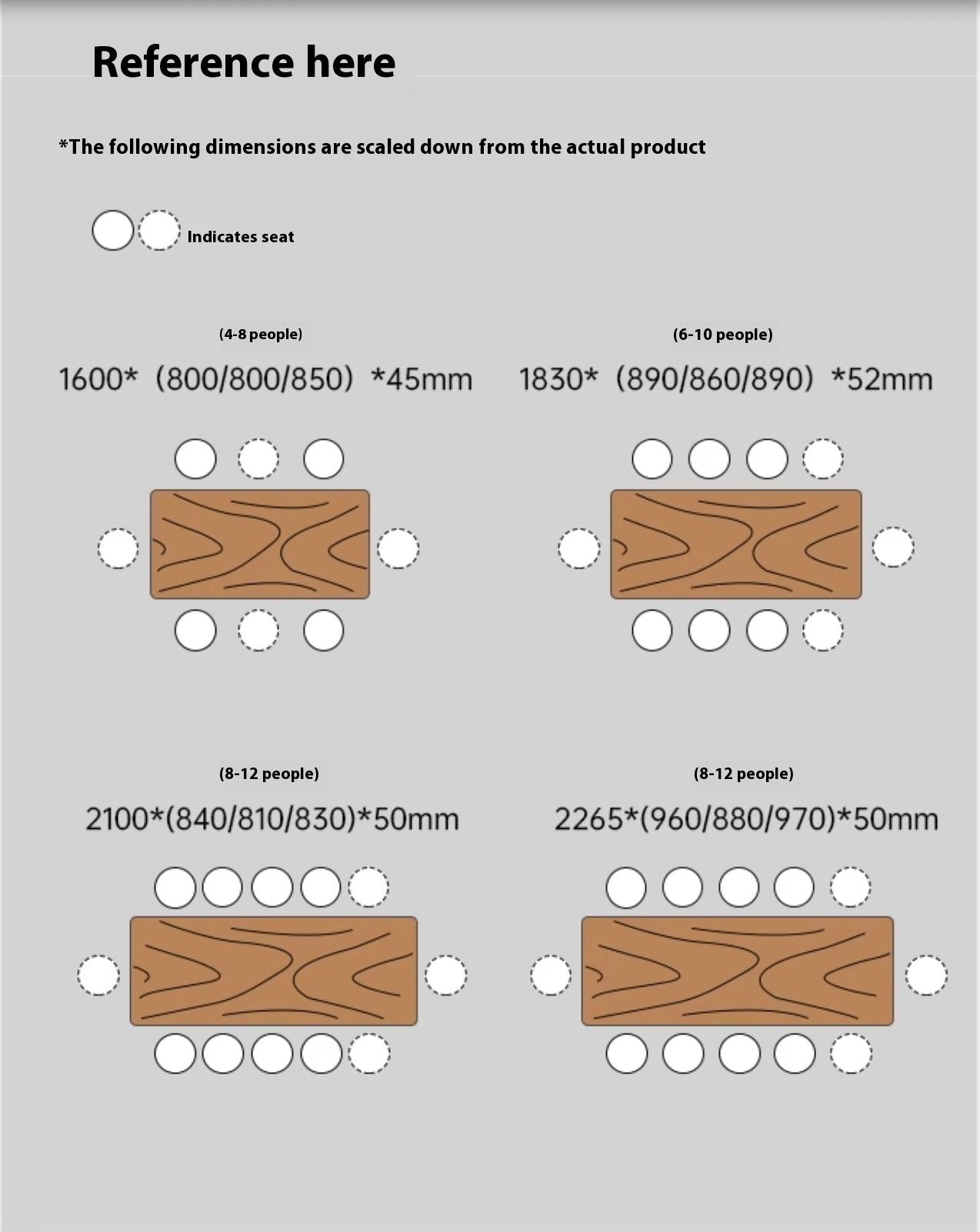Black Walnut Solid Wood Wabi Sabi Style Coffee Table