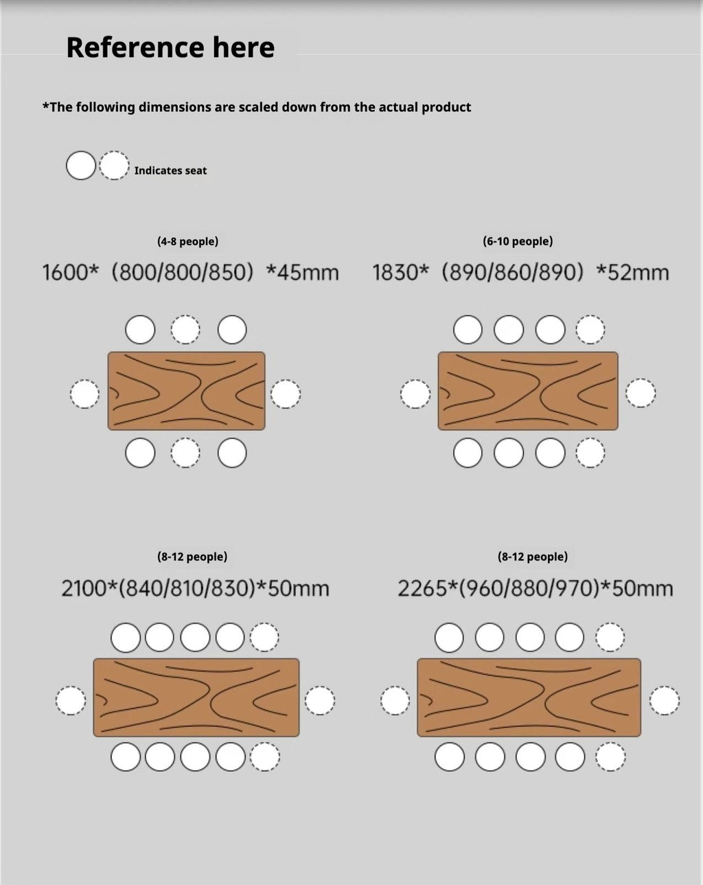 Black Walnut Solid Wood Wabi Sabi Style Coffee Table