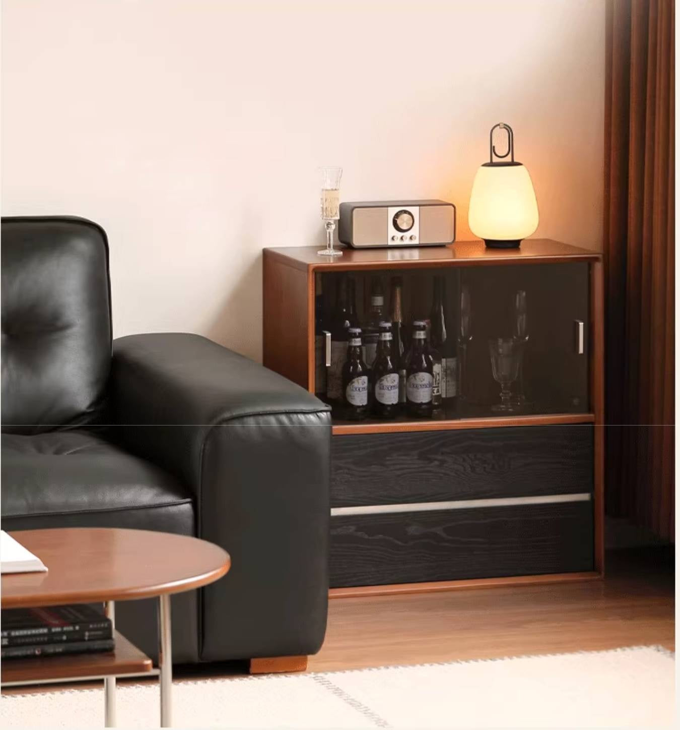 Poplar Solid Wood Ancient Style Bookcase