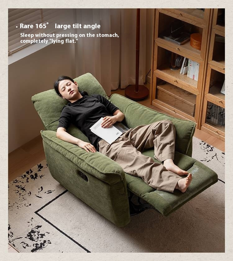 Fabric Modern Style Rocking Armchair