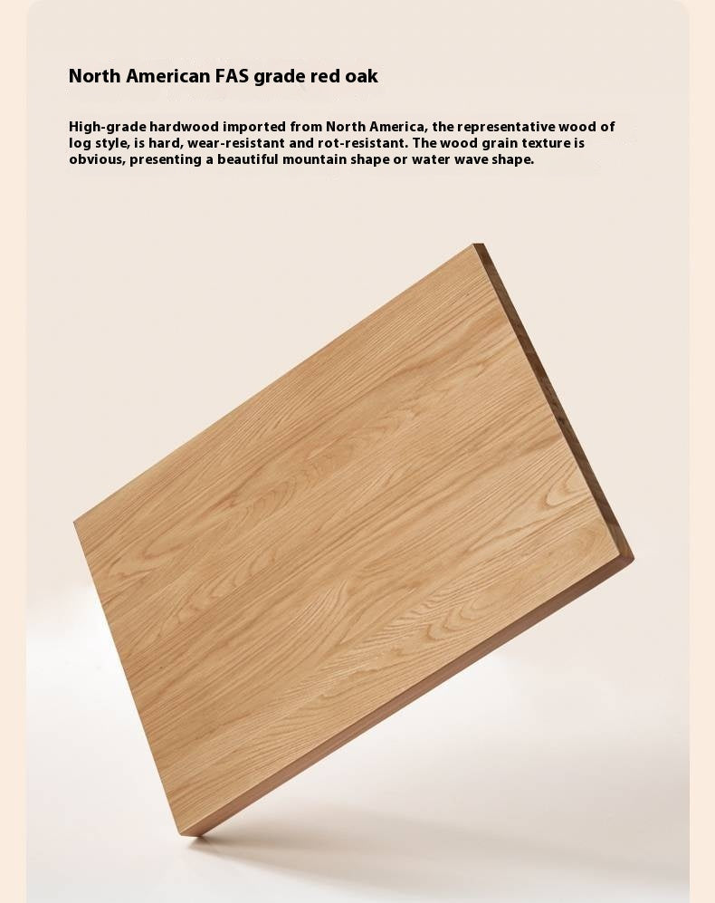 Oak, Cherry Solid Wood Makeup Stool