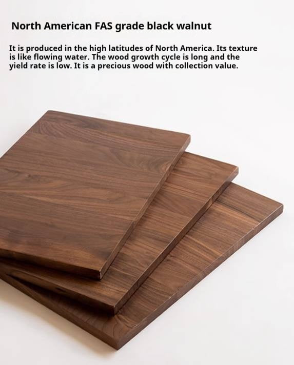 Black Walnut Solid Wood Light Luxury Dressing Table