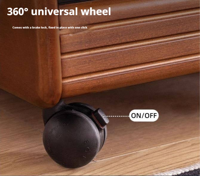 Poplar Solid Wood Antique Style Tea Table