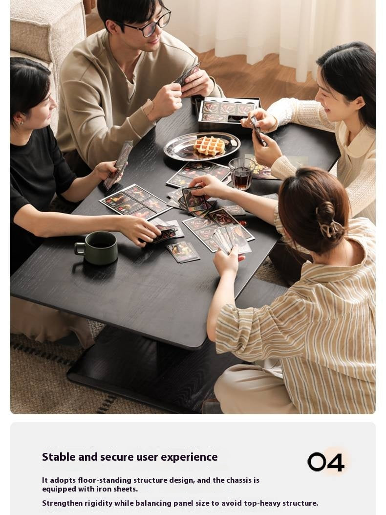 Oak Solid Wood Elevating Coffee Table