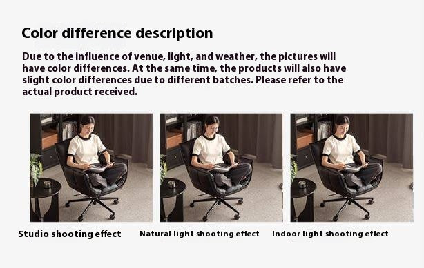 Computer Italian Light Luxury Lift Office Chair