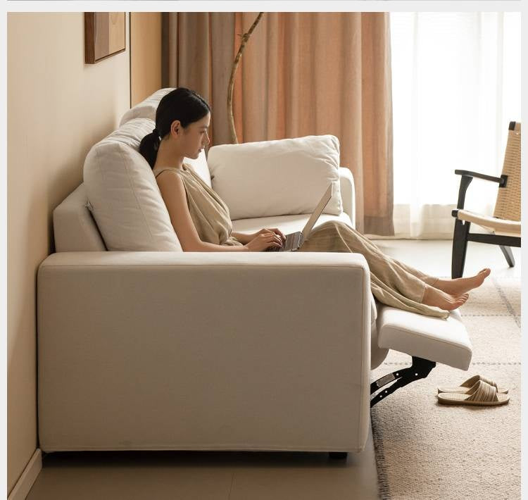 Fabric Sofa Cotton and Linen Electric