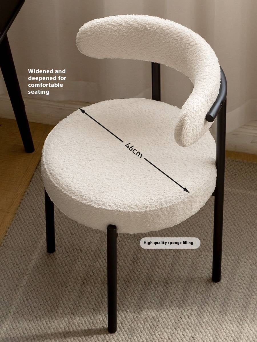 Fabric, Leather Bauhaus Style Chair