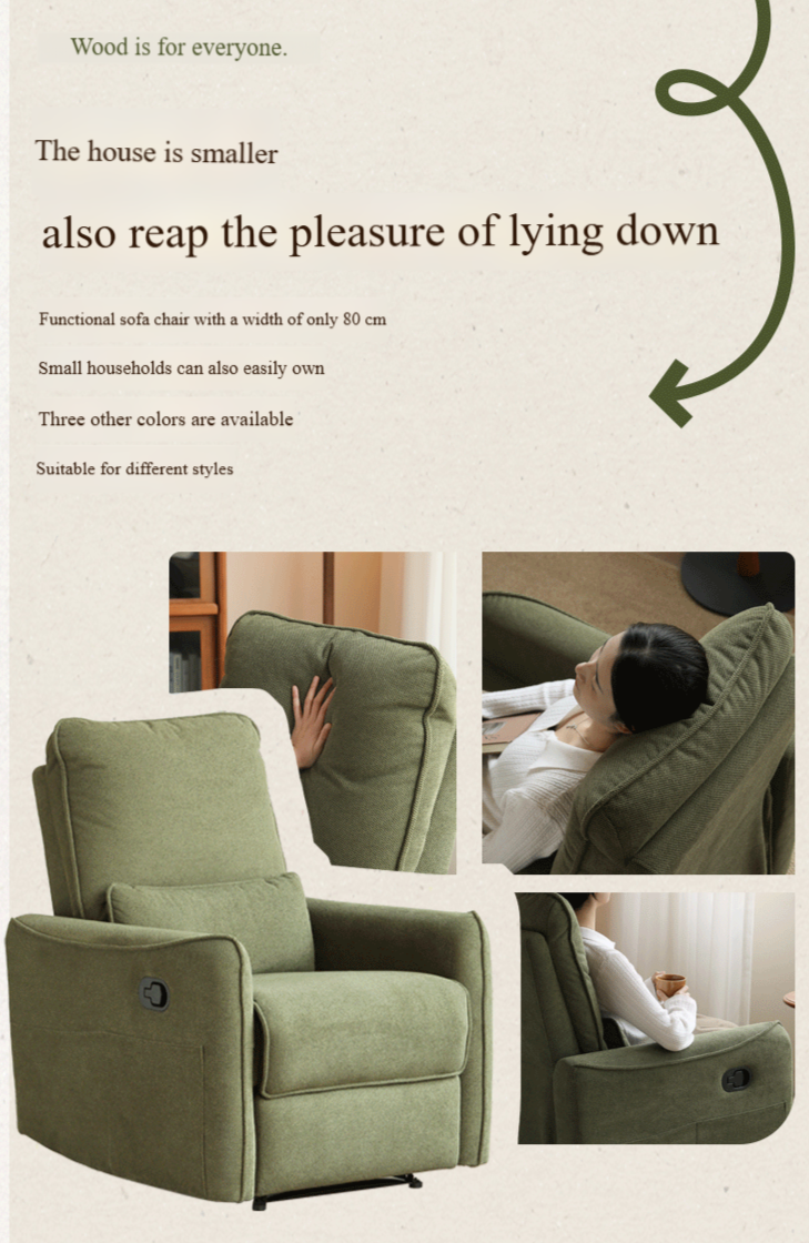 Fabric Recliner Armchair