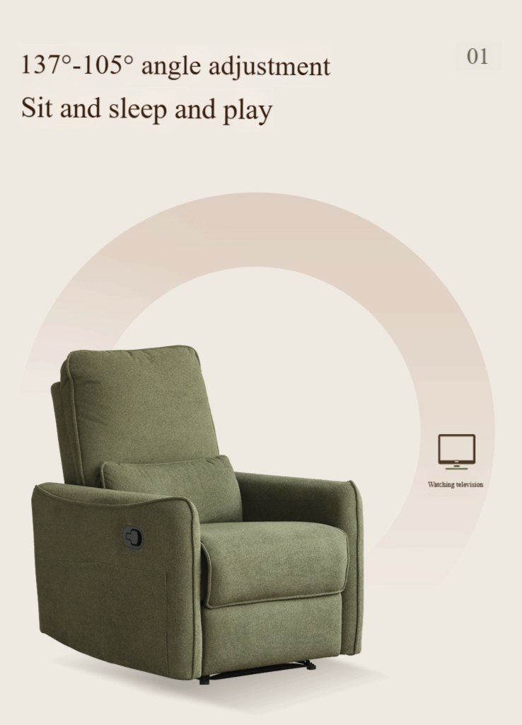 Fabric Recliner Armchair