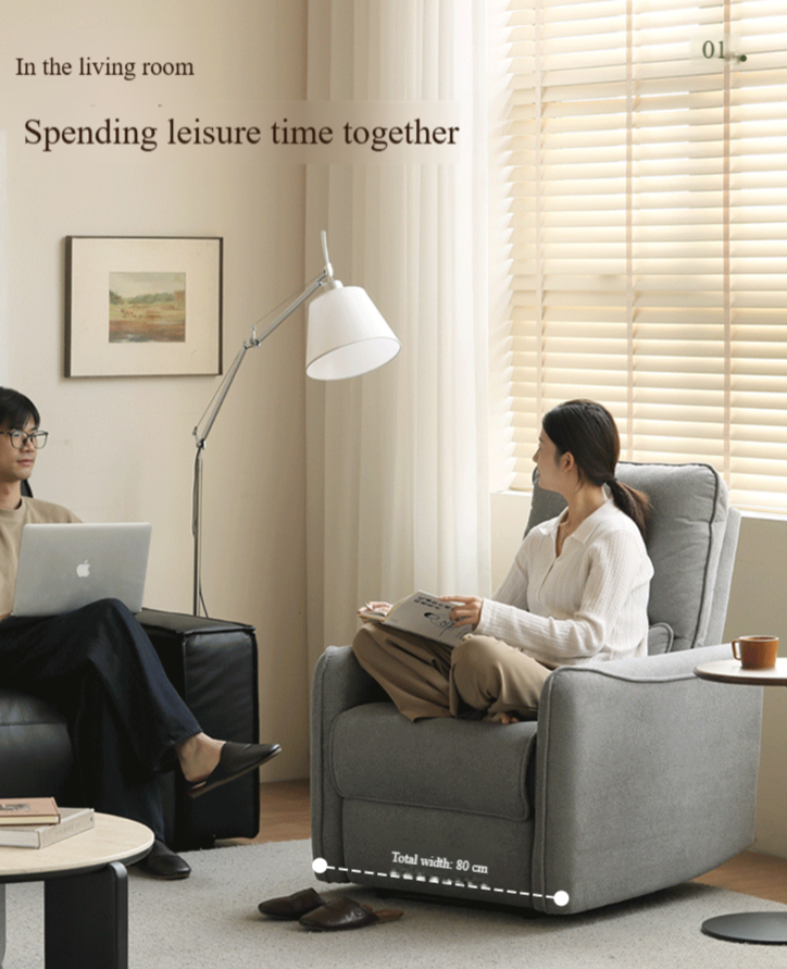 Fabric Recliner Armchair