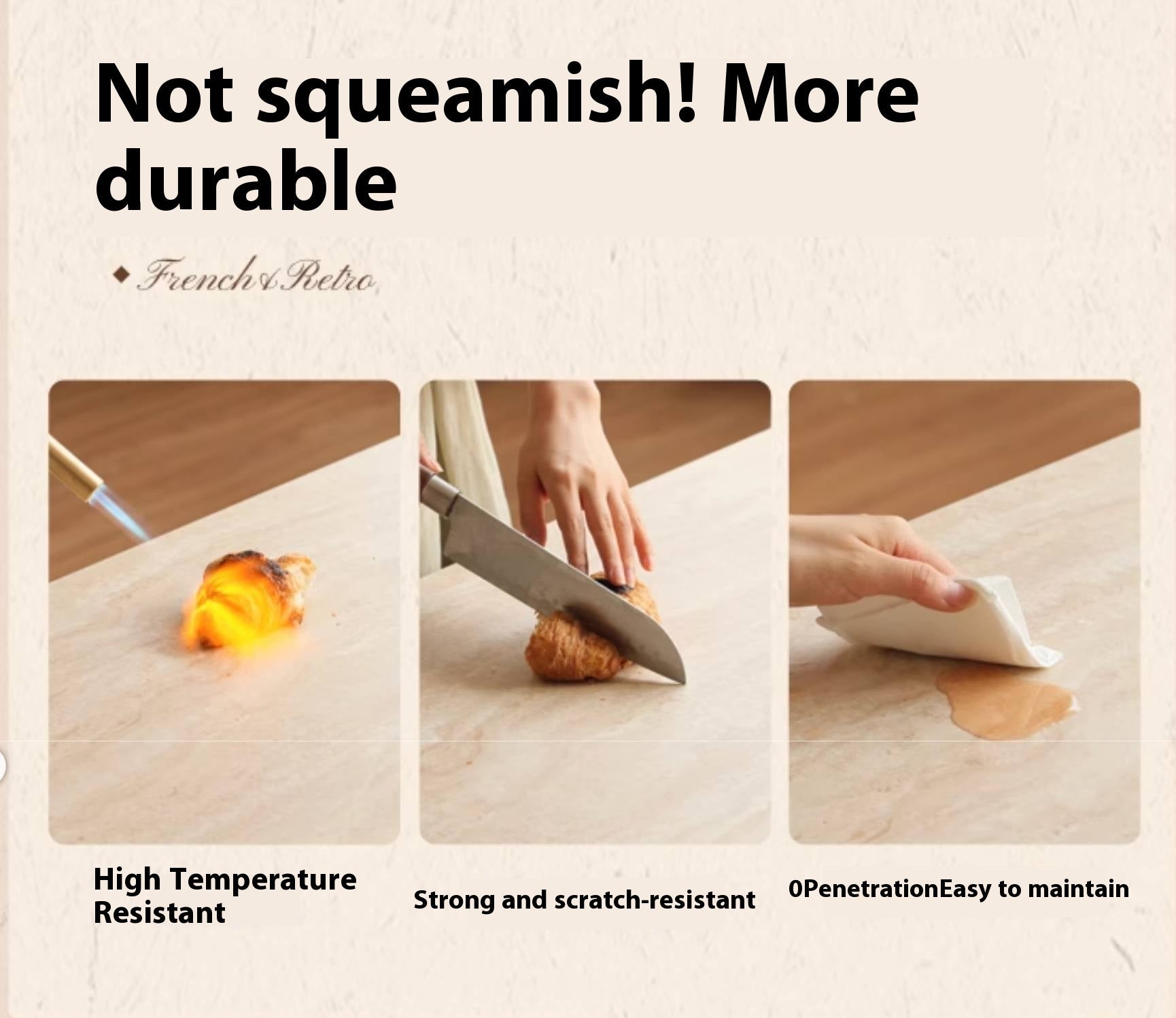 Black Walnut Solid Wood Vintage Rock Plate Dining Table