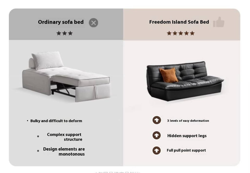 Leather Modern Style Sofa