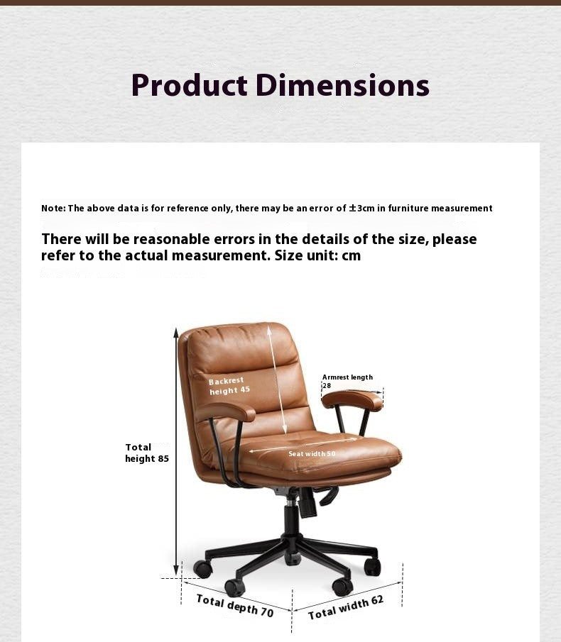 Leather Computer Chair Office Chair