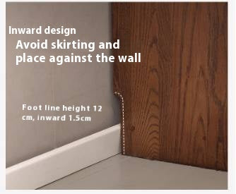 Oak Solid Wood Sideboard Cabinet