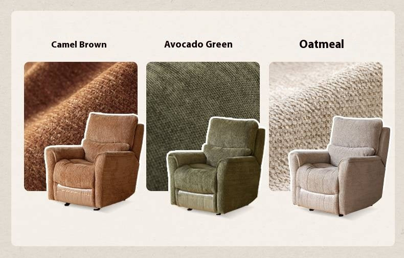 Fabric Lounge Electric Rocking Armchair