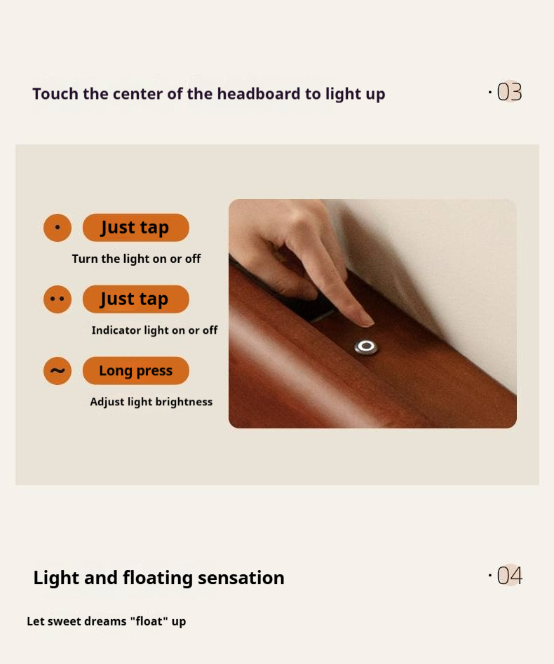 Poplar Wood Solid Wood Antique Style Box Bed