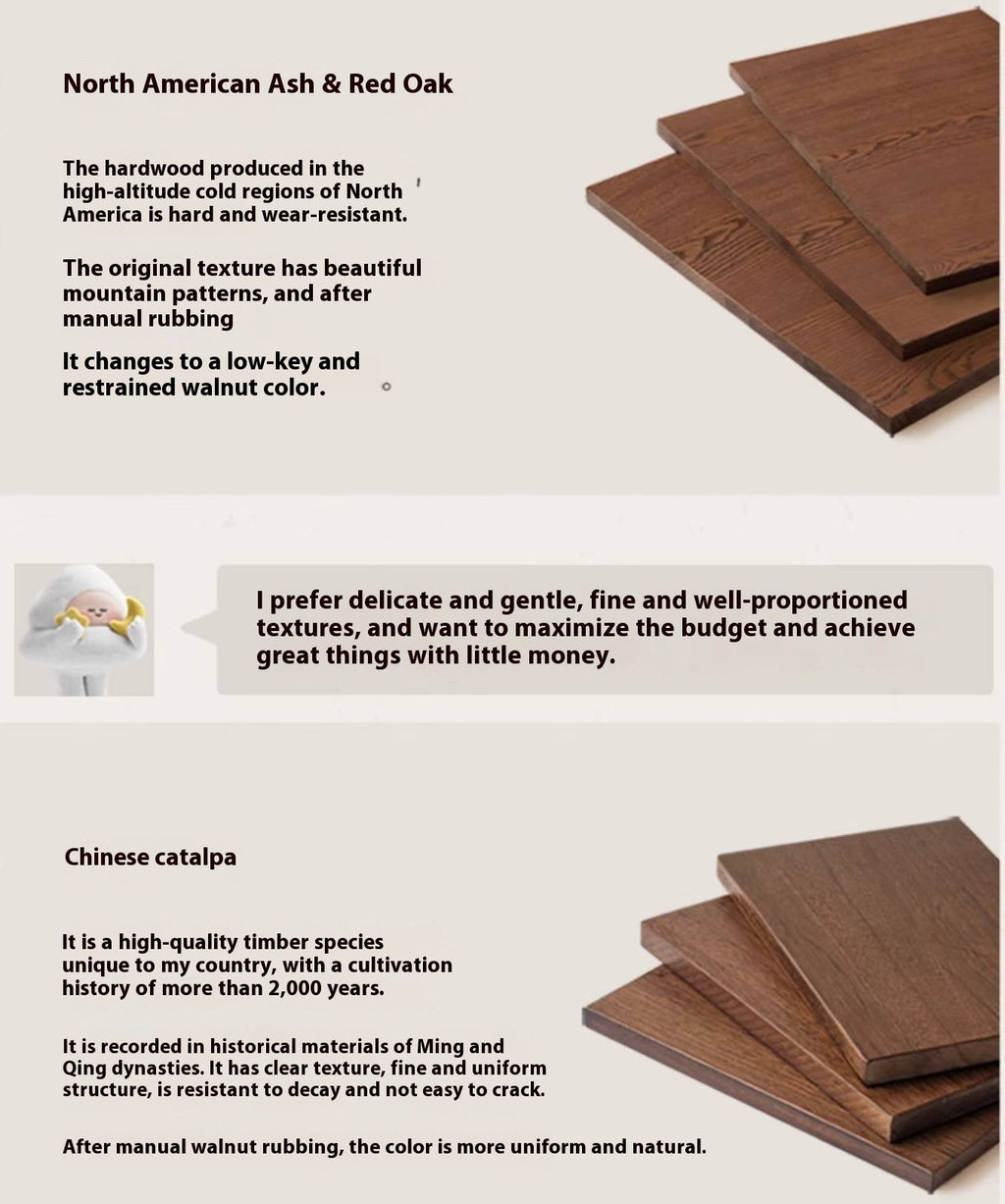 Black Walnut Solid Wood Coffee Table