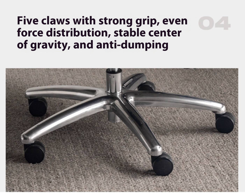 Leather Leisure Rotating Office Armchair