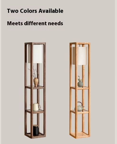 Oak Solid Wood Storage Rack