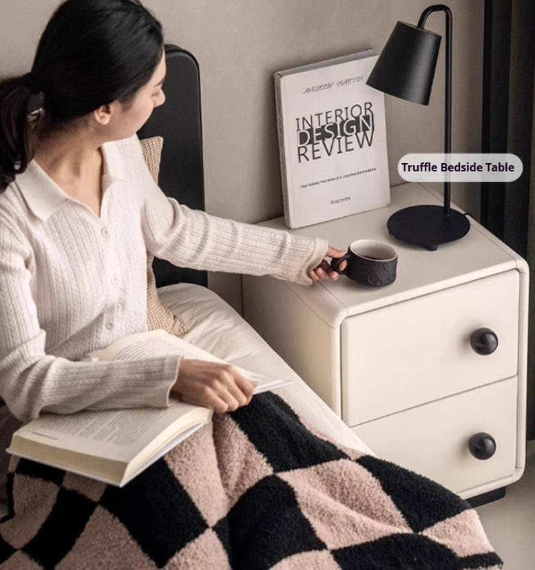 Solid Rubberwood Modern Drawer Chest