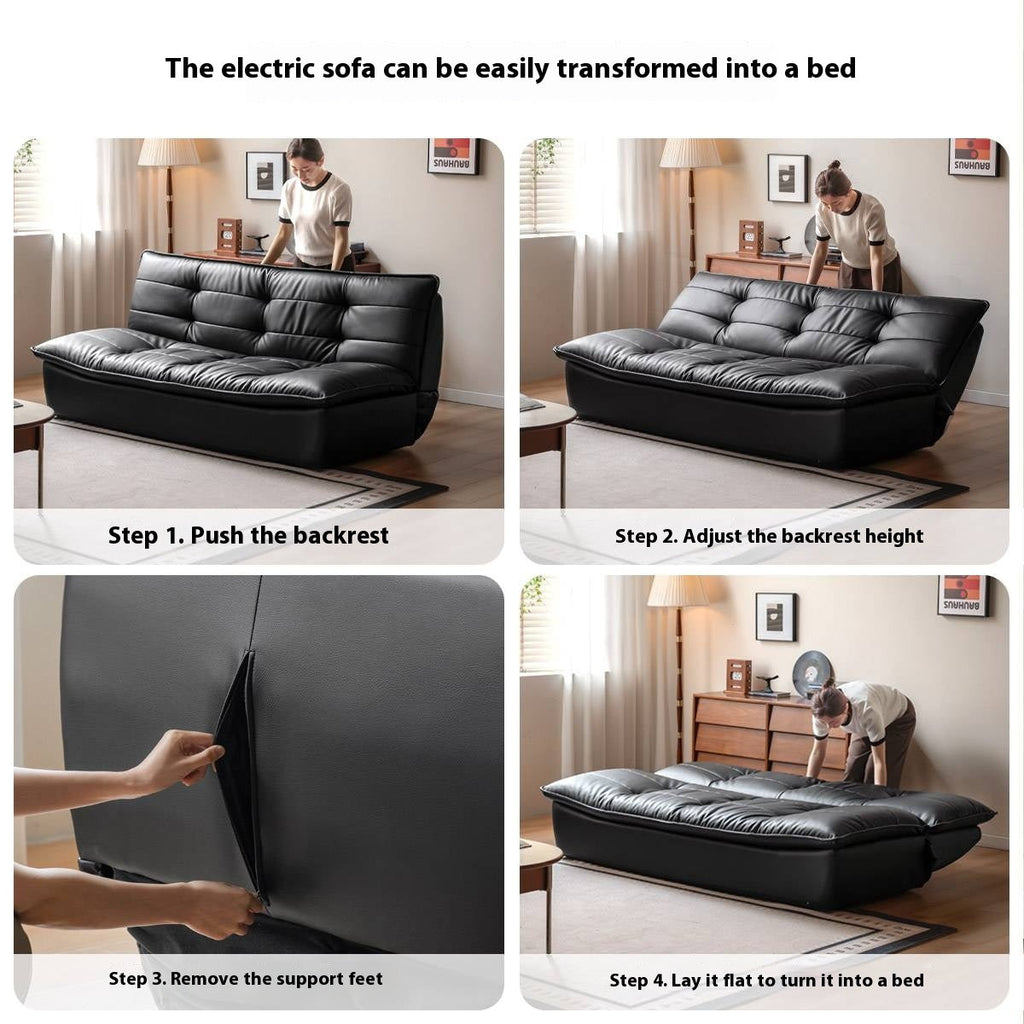 Leather Modern Style Sofa