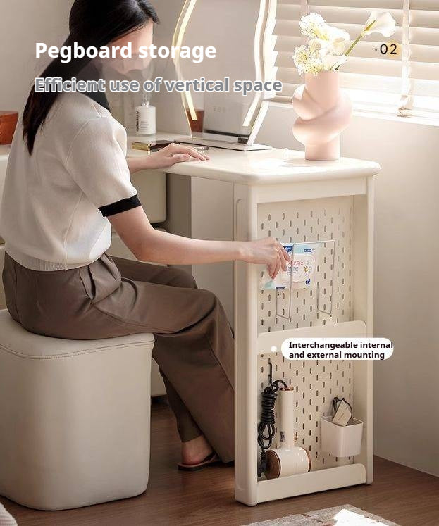 Solid Rubberwood Modern Dressing Table