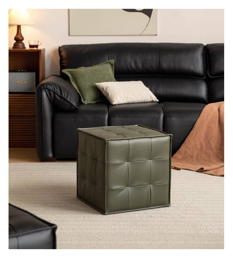 Leather Modern Simple Style Dressing Stool