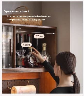 Oak Solid Wood Sideboard Cabinet