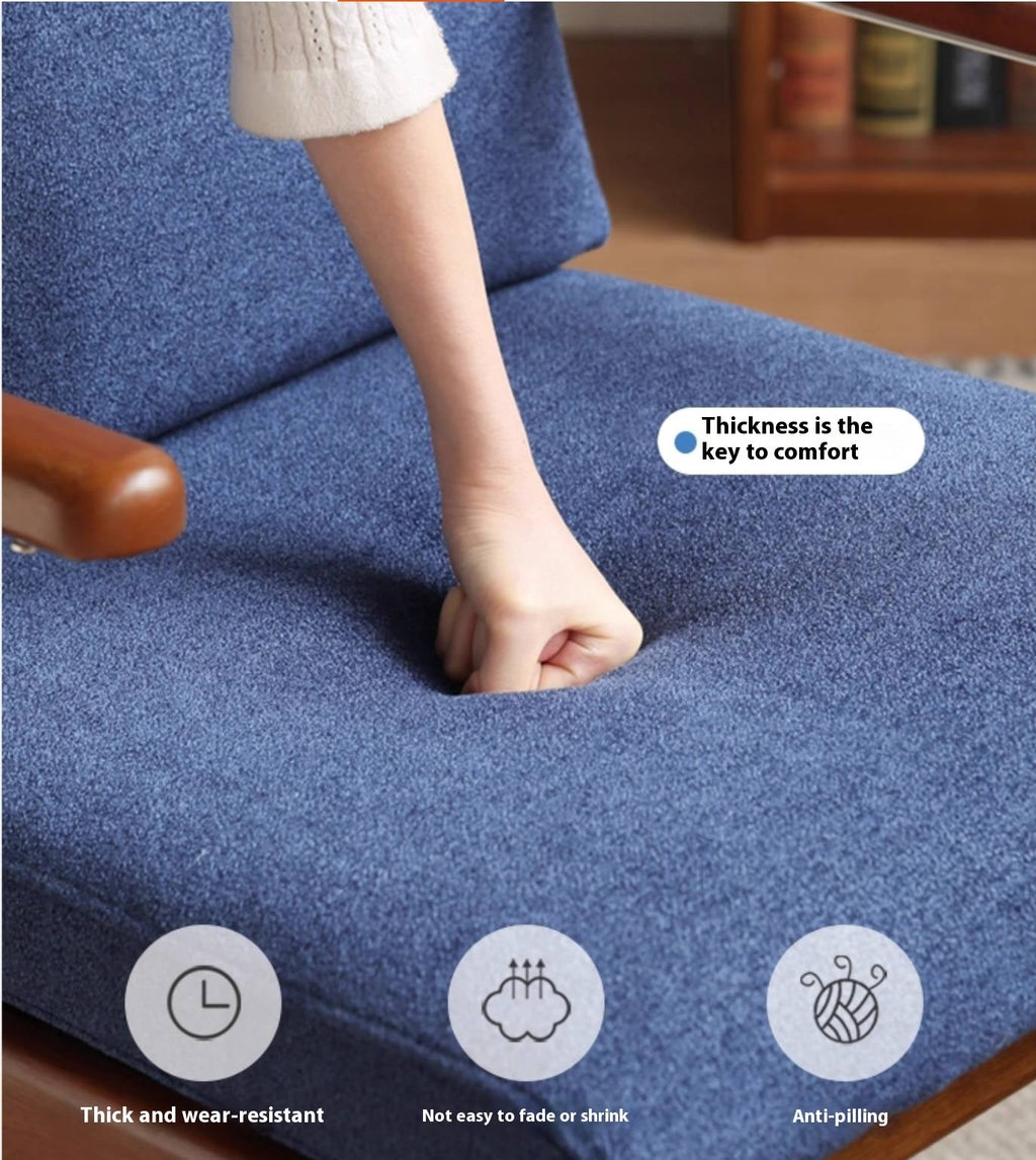 Solid Rubberwood Antique Style Leisure Armchair