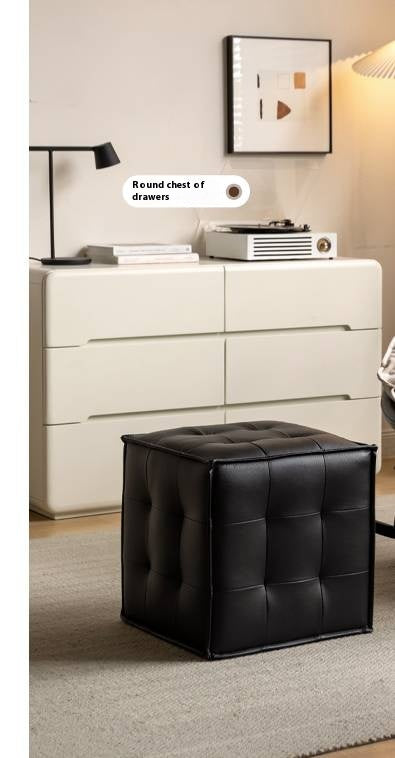 Leather Modern Simple Style Dressing Stool