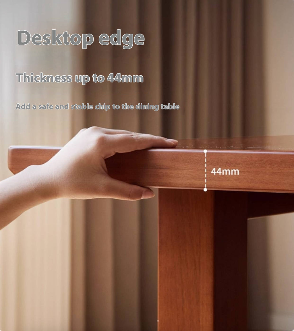 Poplar Solid Wood Mid Ancient Style Dining Table